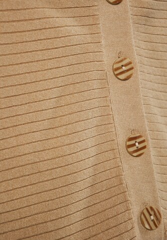 IPARO Gebreid vest in Beige