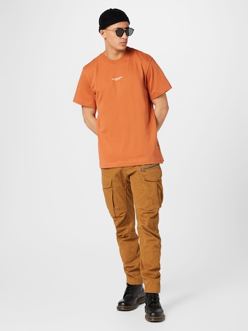G-Star RAW Тениска в оранжево