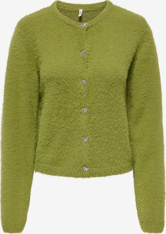 Cardigan 'KERRY' ONLY en vert : devant