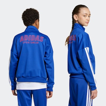 ADIDAS SPORTSWEAR Athletic Jacket 'Hot' in Blue: front