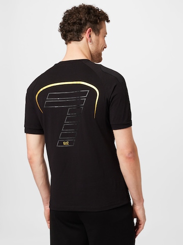 EA7 Emporio Armani Функционална тениска в черно