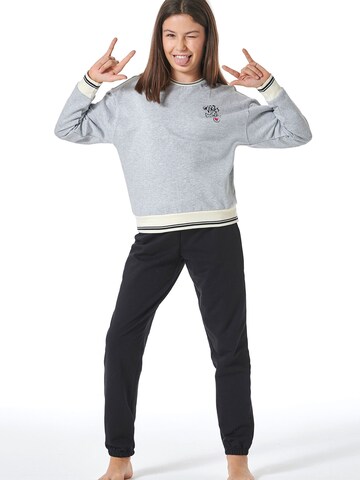 Pyjama ' Nightwear ' SCHIESSER en gris : devant
