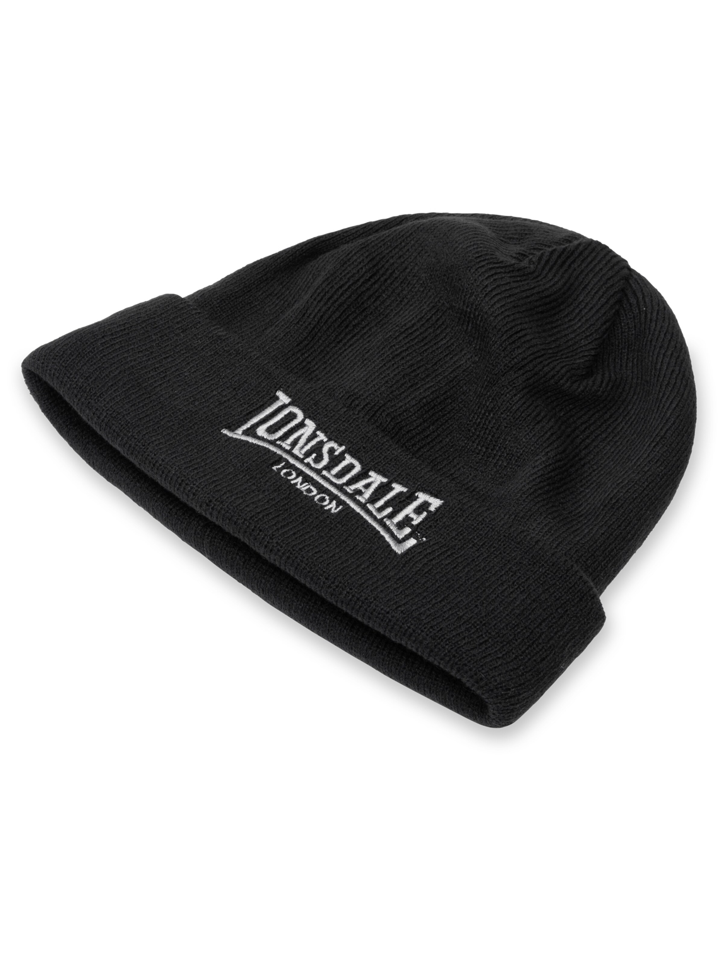 LONSDALE Čepice 'Dundee' – černá