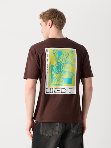 SCOTCH & SODA Μπλουζάκι σε καφέ