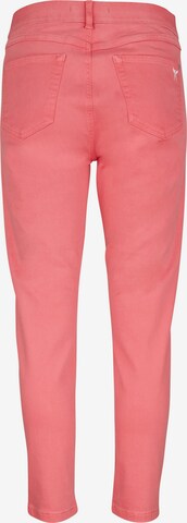 Coupe slim Jean Angels en rose