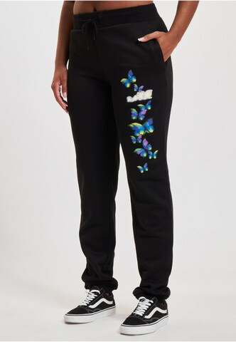 Just Rhyse Regular Pants 'Glow' in Black: front