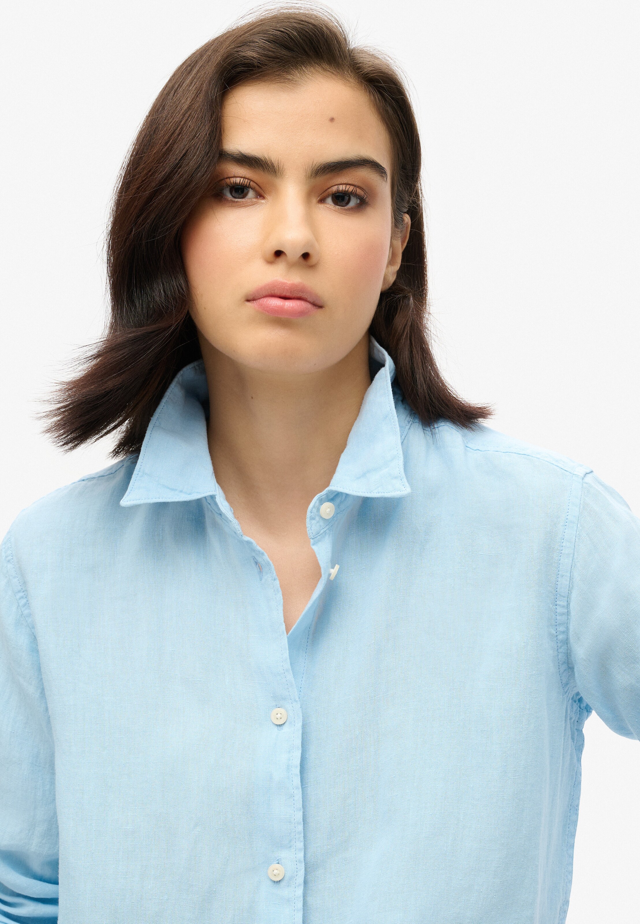 Superdry Bluse in Blau