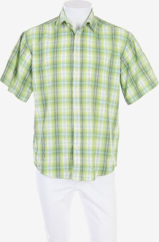 Bexleys Button Up Shirt in L in Green: front