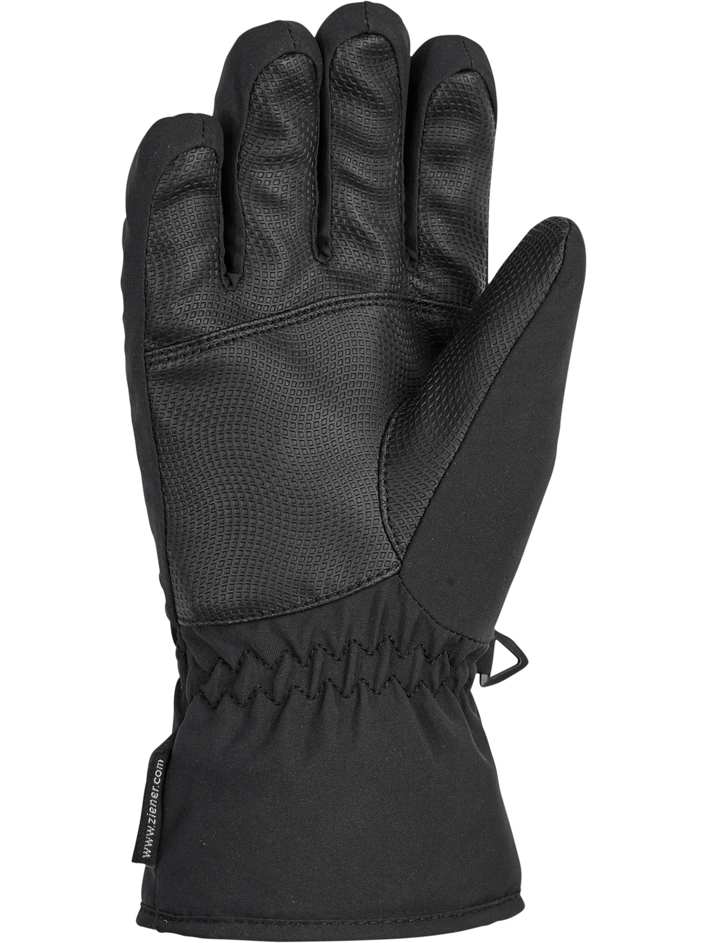 ZIENER Athletic Gloves 'Zi' in Black