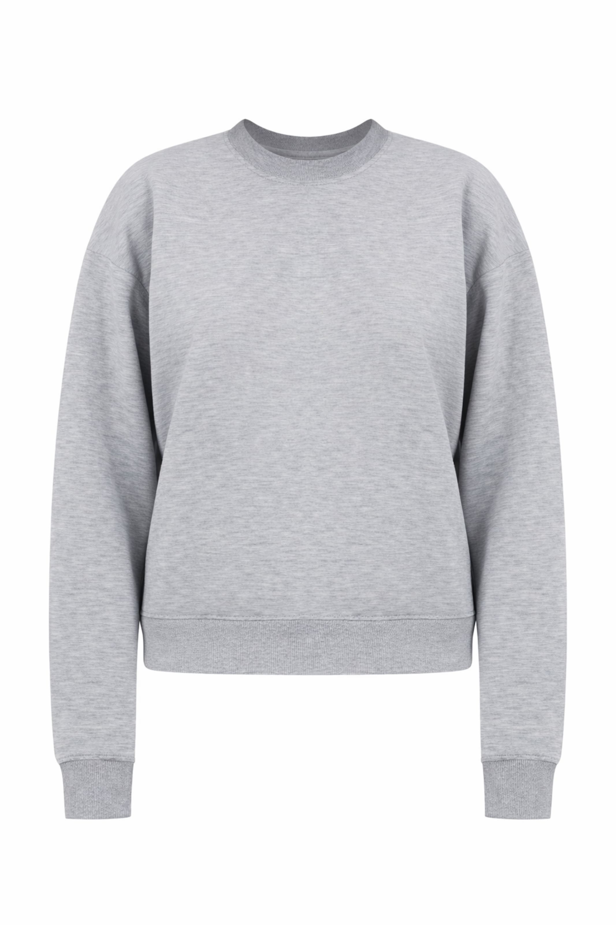 Felpa di BRAVE SOUL in grigio: frontale