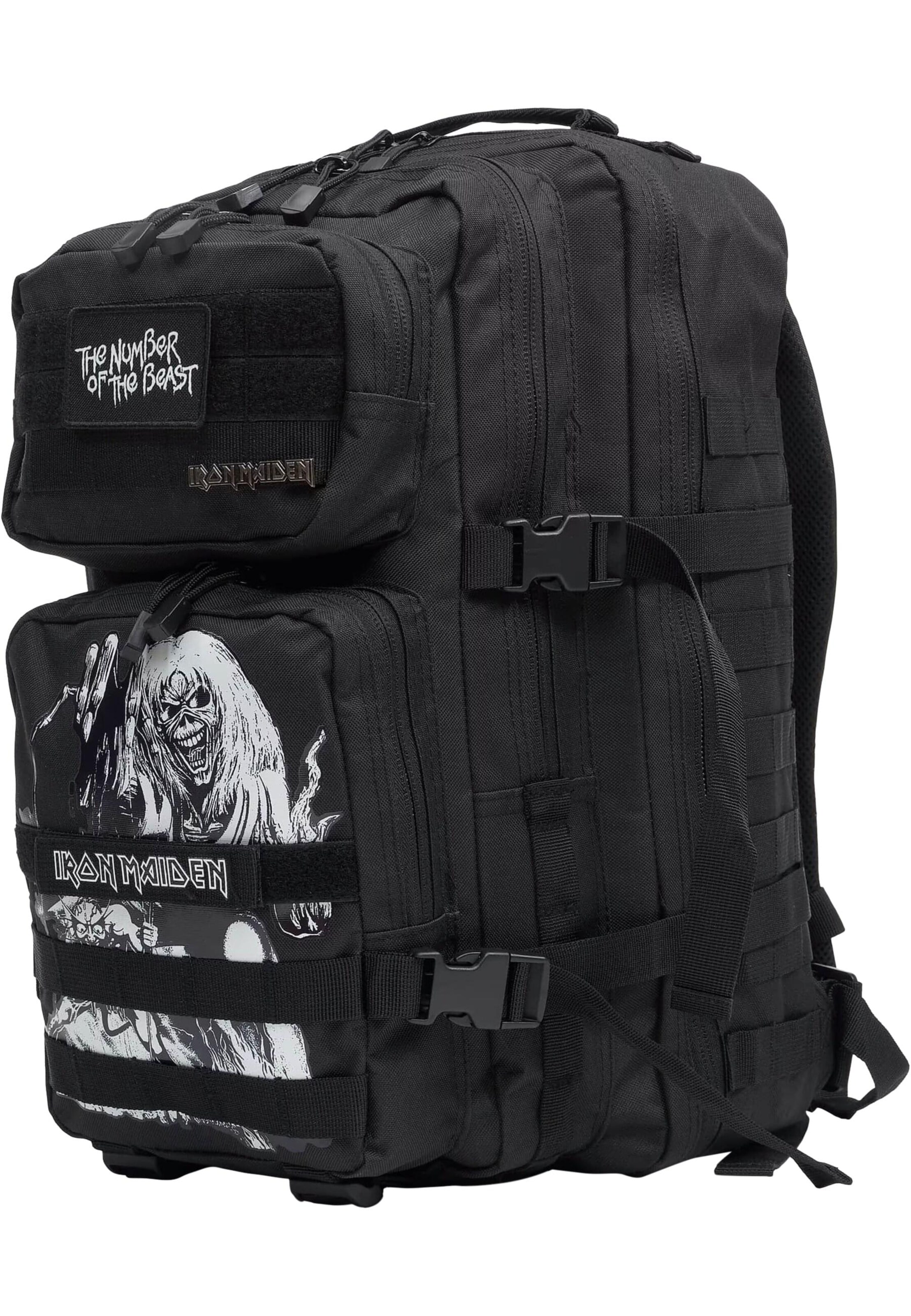 Brandit - Mochila 'Iron Maiden US Cooper' en negro