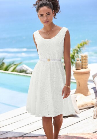 LASCANA Cocktail Dress in White