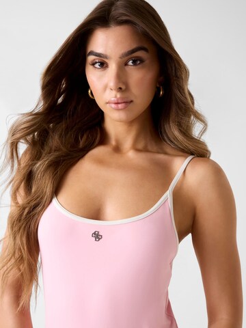 GUESS Bralette Swimsuit in Purple