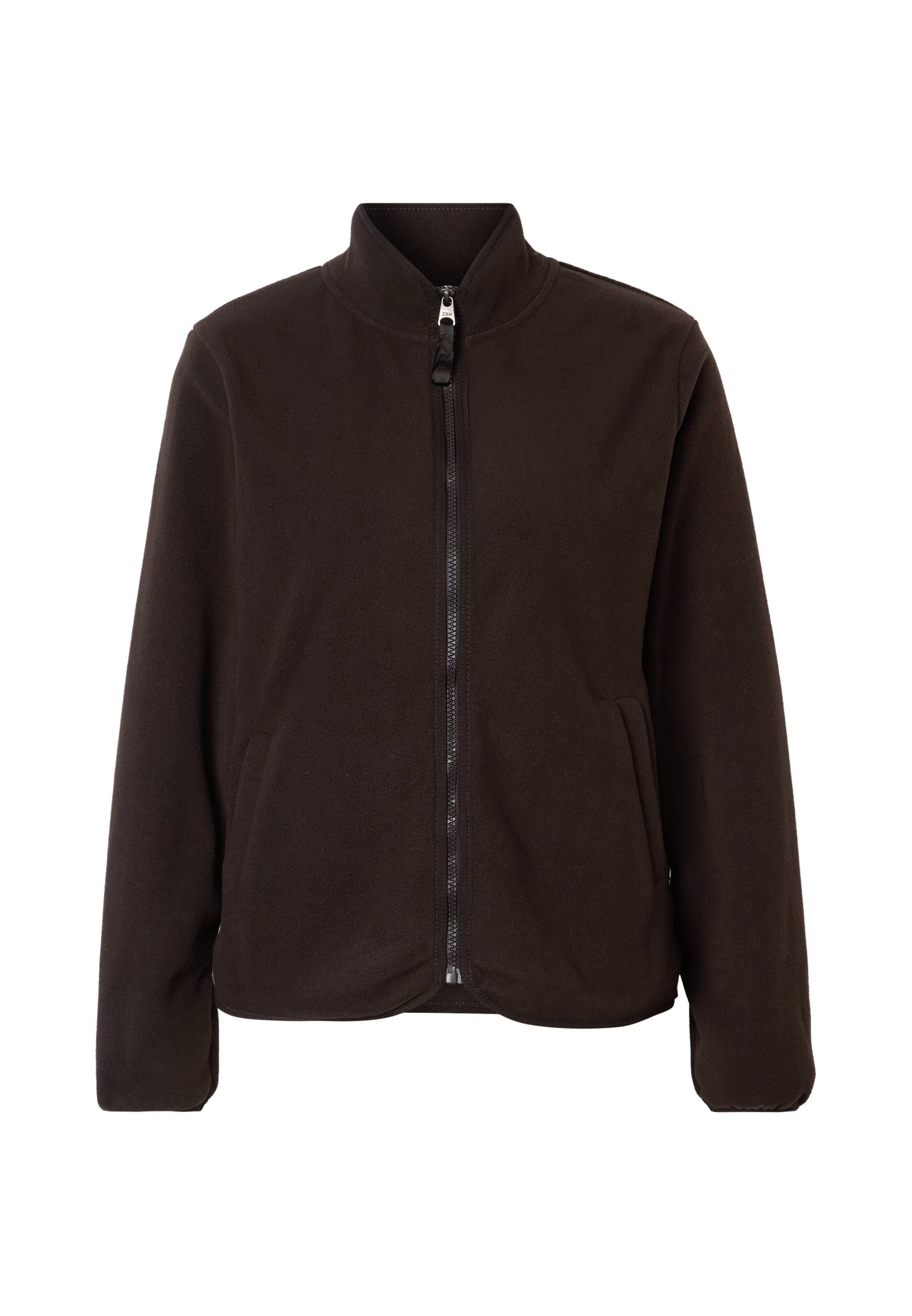 Veste en polaire 'Sa44lly' ZABAIONE en marron : devant