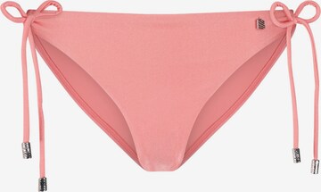 Bas de bikini Beachlife en rose : devant