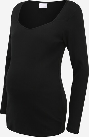 Mamalicious Curve Shirt 'NAJA' in de kleur Zwart, Productweergave