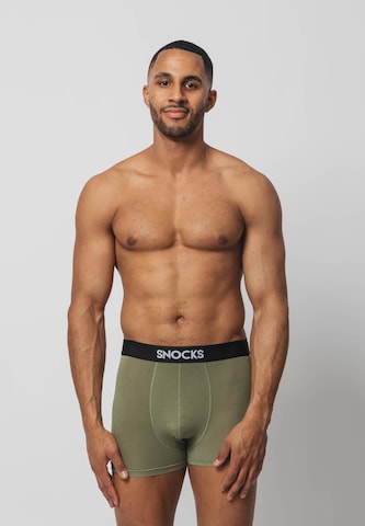 SNOCKS Boxer shorts in Blue: front