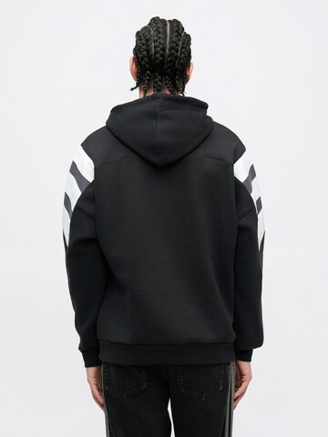 ADIDAS ORIGINALS Μπλούζα φούτερ 'SANTIAGO' σε μαύρο: πίσω