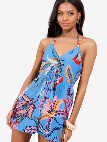 Lipsy Jumpsuit in Blue: front