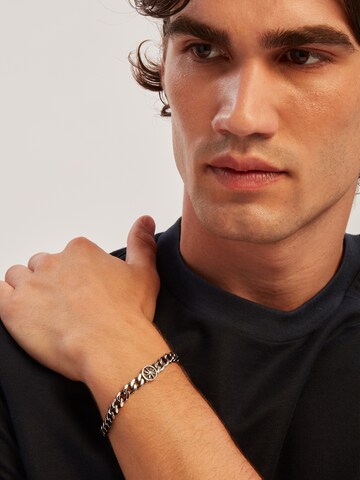 Braccialetto 'Dock' di Breil in argento: frontale