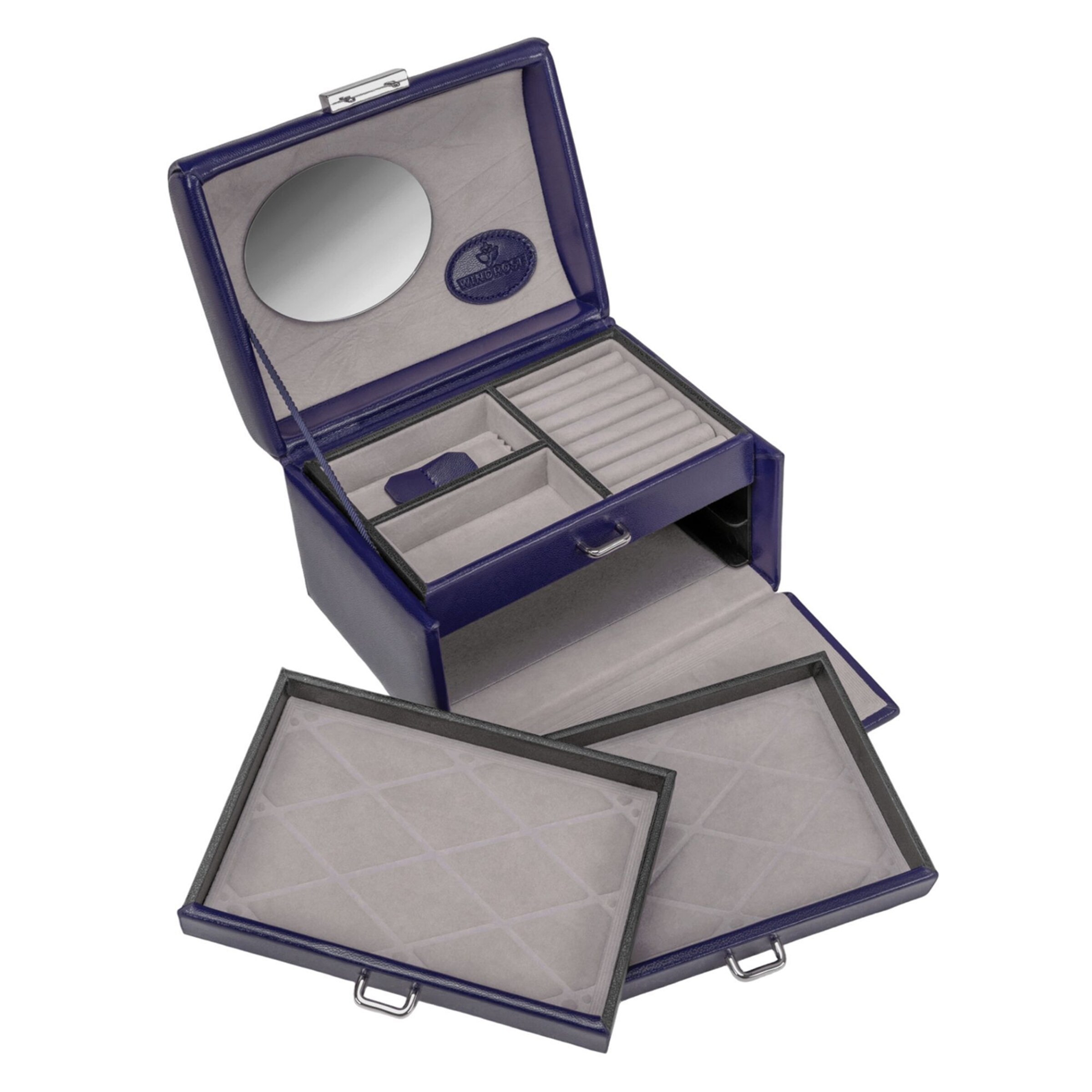 WINDROSE Jewelry storage 'Merino' in Blue