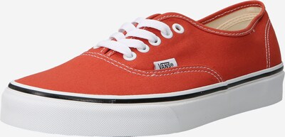 VANS Baskets basses 'Authentic' en rouge pastel / noir / blanc, Vue avec produit