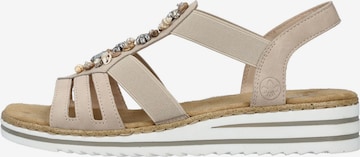 Rieker Sandals in Beige