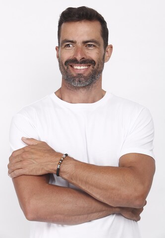 Bracelet KUZZOI en noir : devant