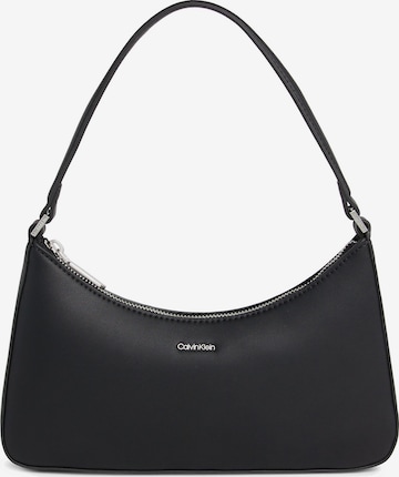 Calvin Klein حقيبة كتف بلون أسود: الأمام