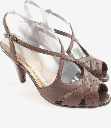 5TH AVENUE Sandals & High-Heeled Sandals in 37 in Brown: front