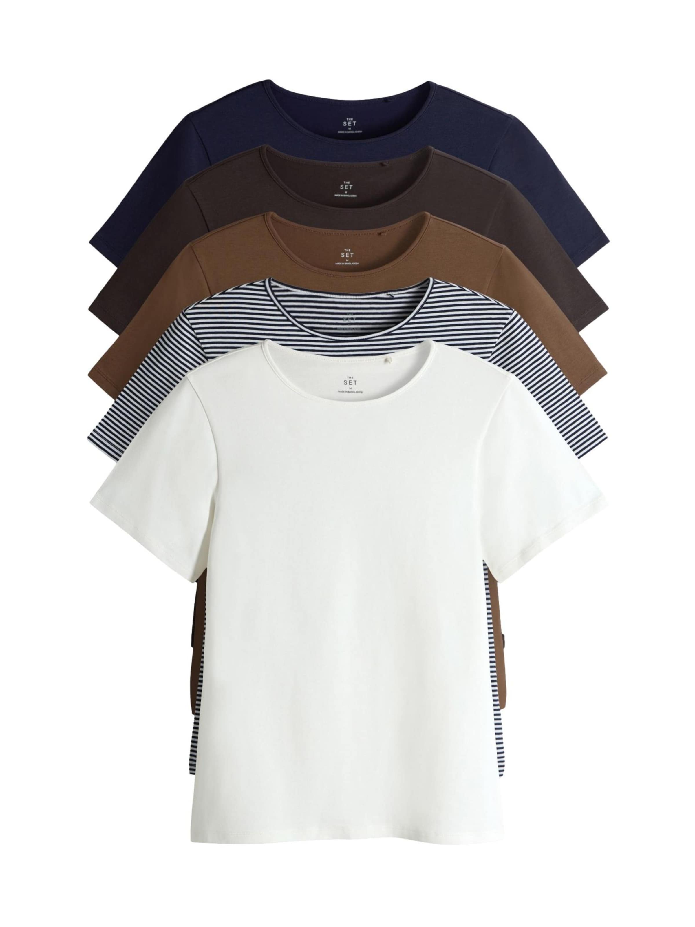 The Set Tričko – mix barev: přední strana