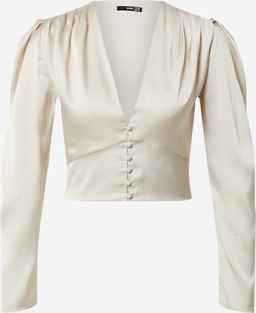 TFNC Blus 'ARMELIA' i beige: framsida