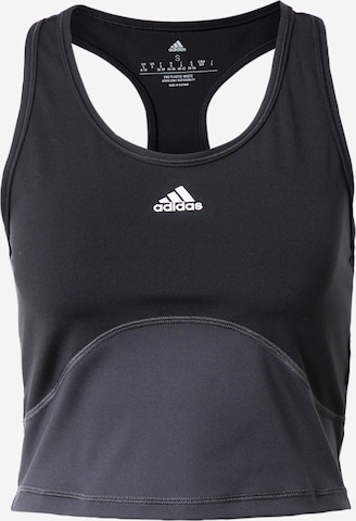 ADIDAS PERFORMANCE Sporttop 'Aeroready Train Hiit ' in Zwart: voorkant