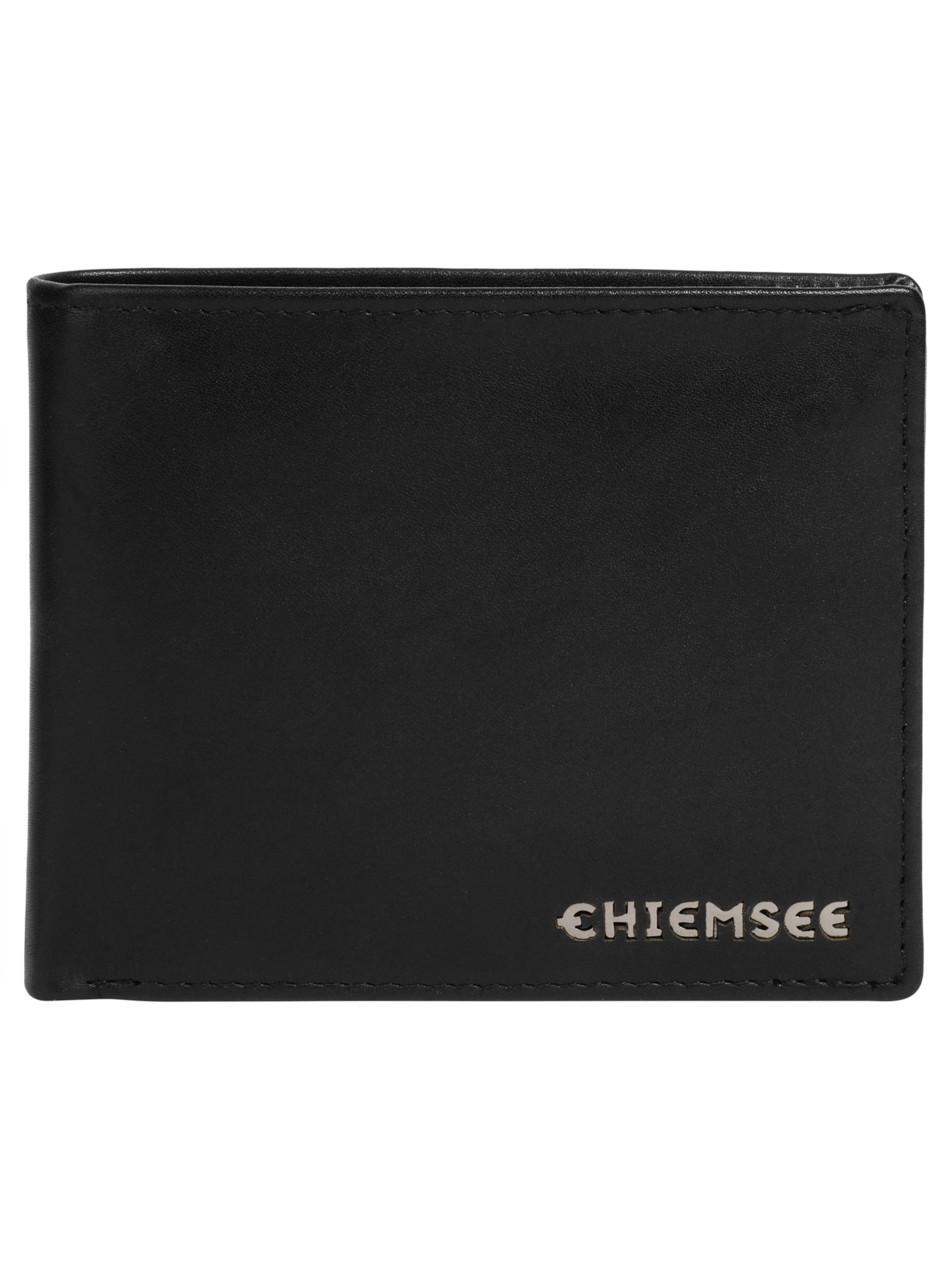 CHIEMSEE Portemonnaie 'Chiemsee Geldbörse'‌‌‌‌‌‌‌ in Schwarz: Vorderseite