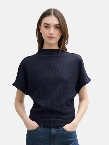 TOM TAILOR DENIM Shirt in Blue: front