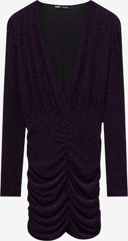 Robe Pull&Bear en violet : devant