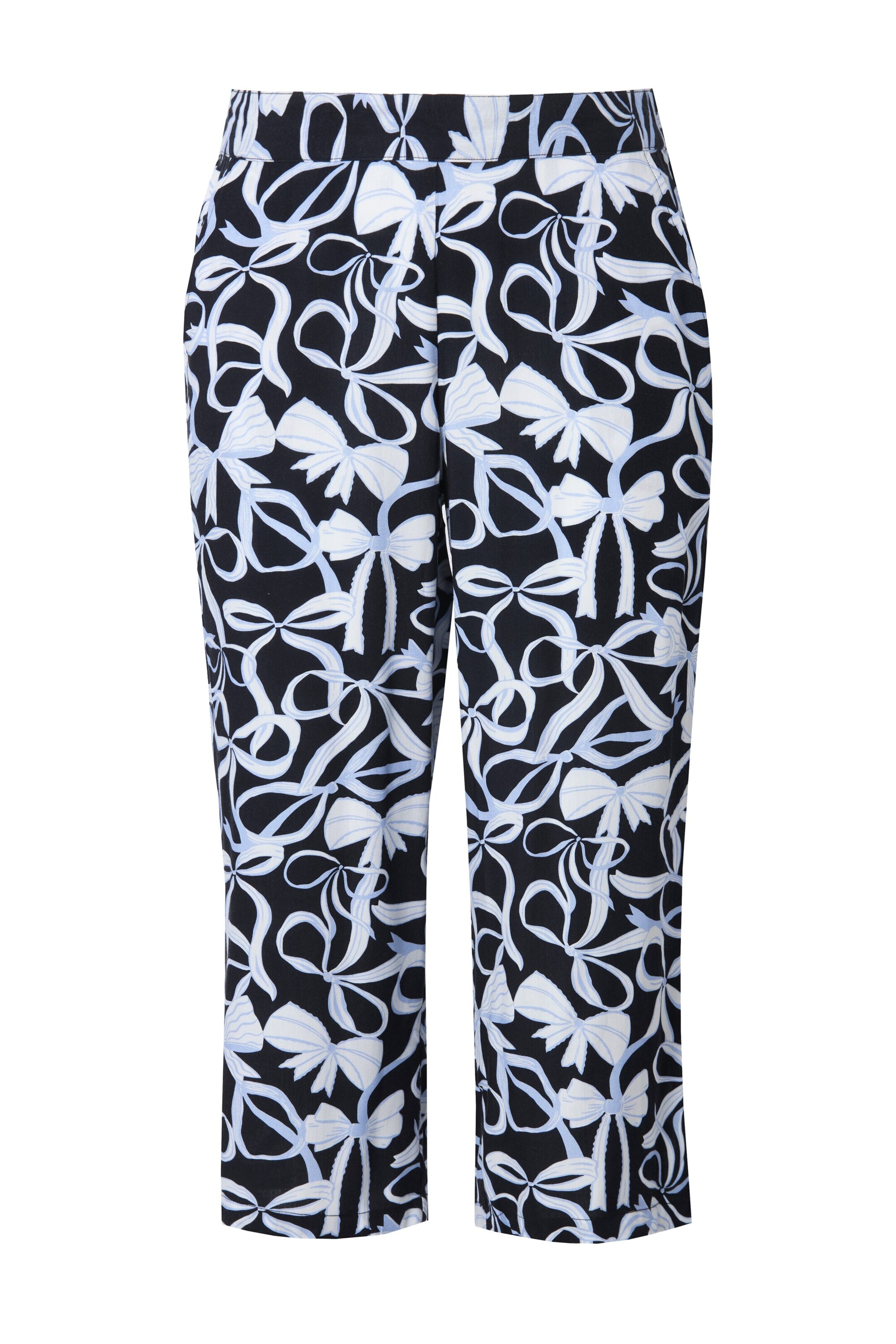 MIAMODA Regular Broek in Zwart: voorkant