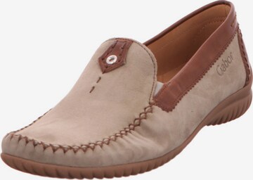 GABOR Moccasins in Beige: front