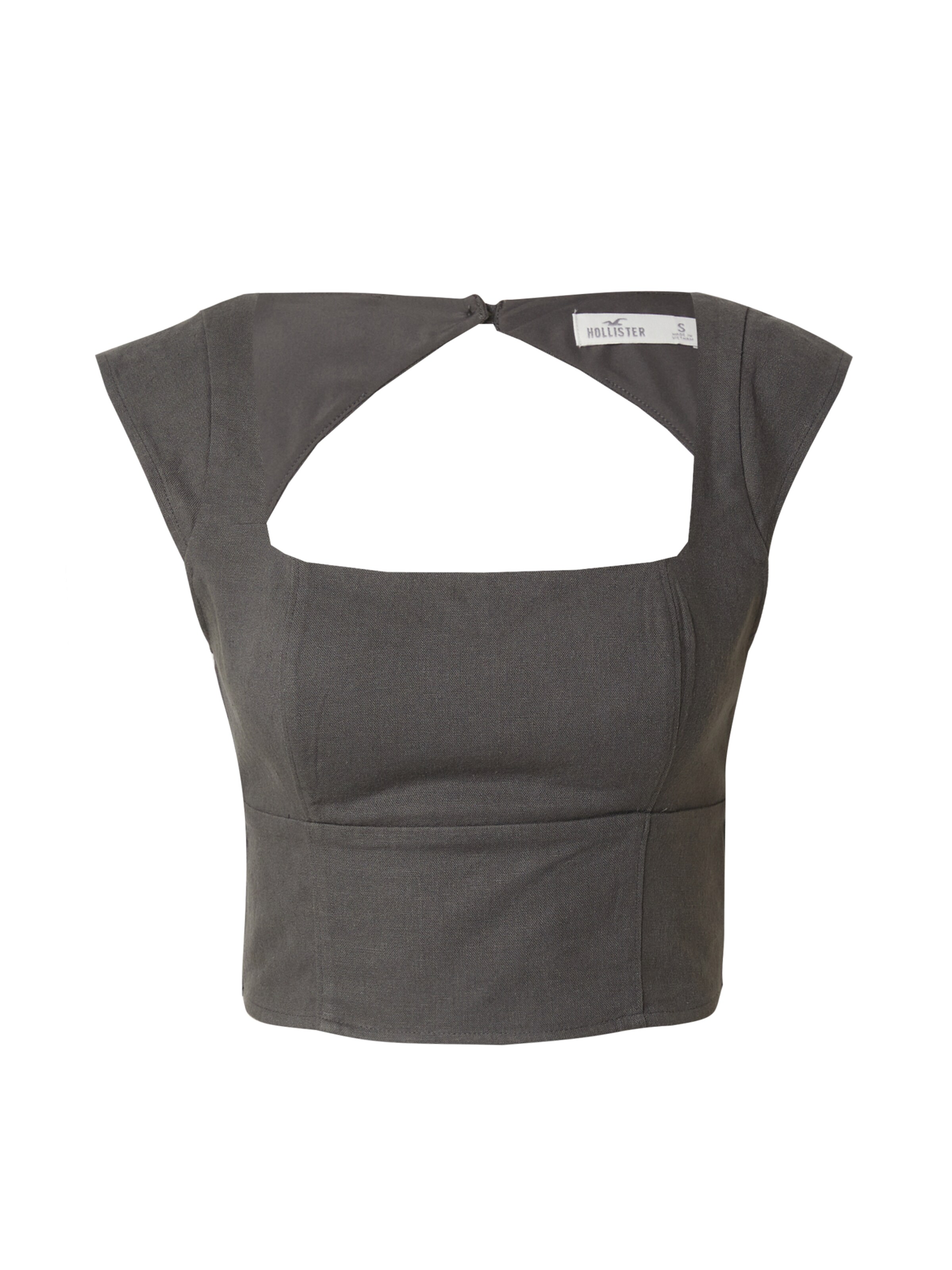 HOLLISTER Overdel i grå: forside