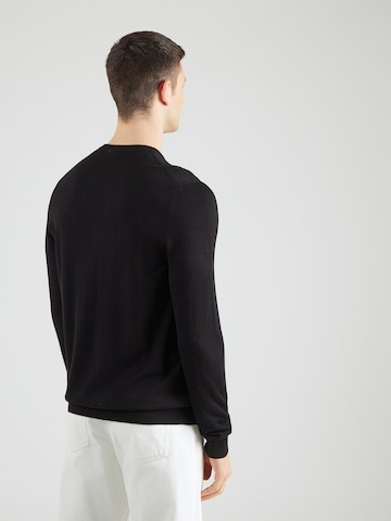 Pull-over Lindbergh en noir : derrière