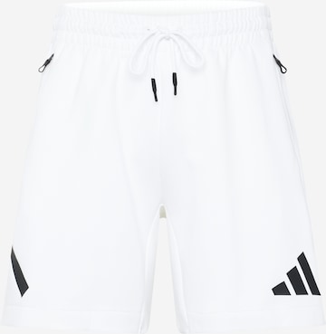 ADIDAS SPORTSWEAR Спортивные штаны 'Z.N.E.' в Белый: спереди
