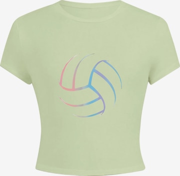 T-shirt GORHEY en vert : devant