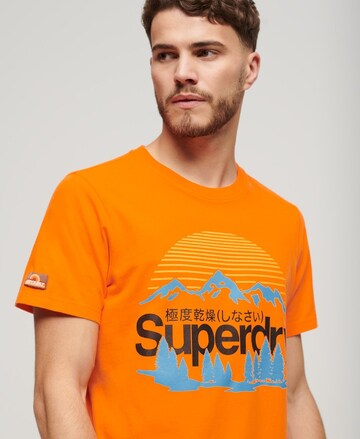 T-Shirt Superdry en orange