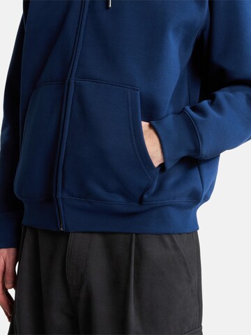 THE NORTH FACE - Sudadera con cremallera 'Essential Simple Dome' en azul