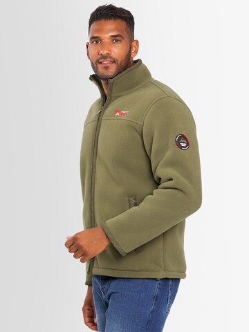 Veste en polaire fonctionnelle 'Zeroo ' Arctic Seven en vert