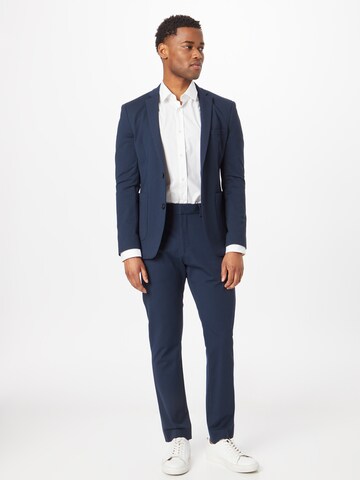 Coupe slim Pantalon chino ESPRIT en bleu