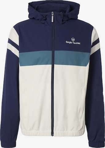 Giacca per l'allenamento 'Musa' di Sergio Tacchini in blu: frontale