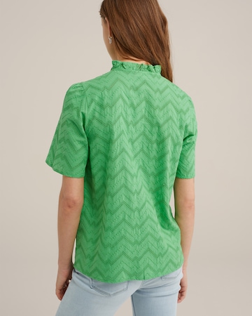 WE Fashion Μπλούζα σε πράσινο