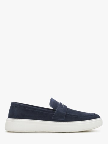 Estro Moccasin '09-4500' in Blue: front