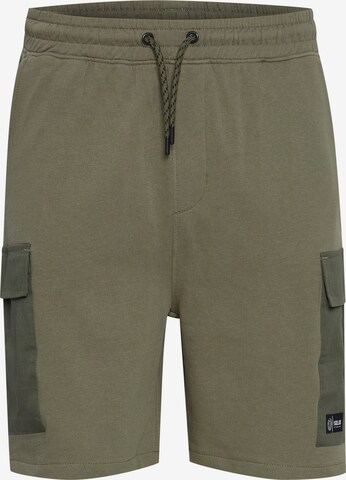 Regular Pantalon cargo 'Barett' !Solid en vert : devant